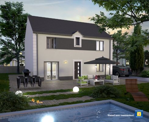 Vente terrain + maison COMBS LA VILLE Seine-et-Marne