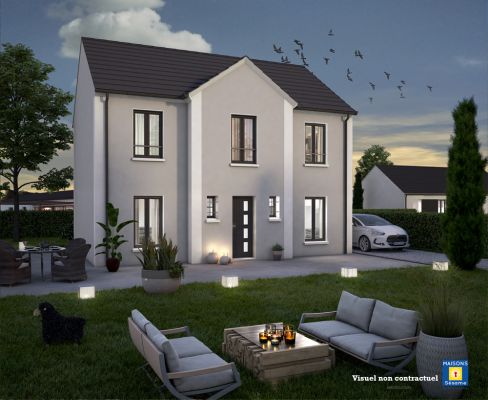 Vente terrain + maison COMBS LA VILLE Seine-et-Marne