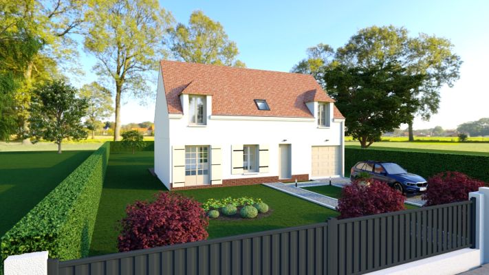 Vente terrain + maison l'isle adam Val-d'Oise