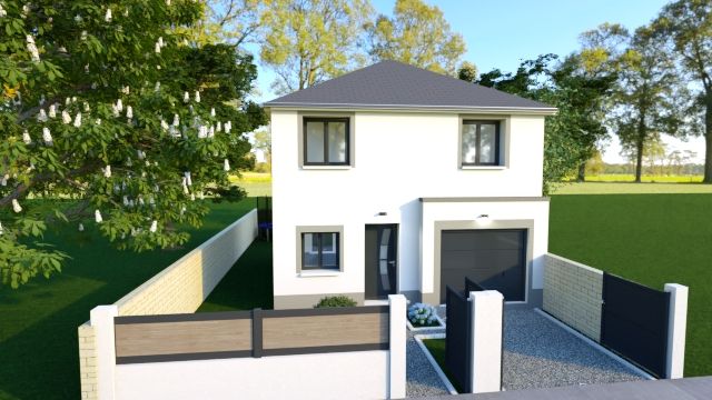 Vente terrain + maison Osny Val-d'Oise