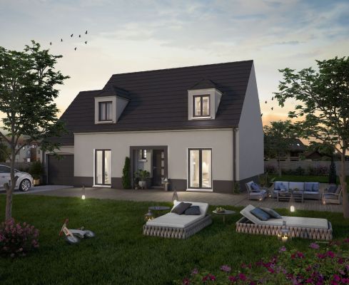 Vente terrain + maison VILLIERS ADAM Val-d'Oise