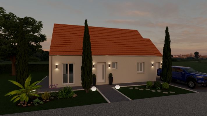 Vente terrain + maison ROZAY EN BRIE Seine-et-Marne