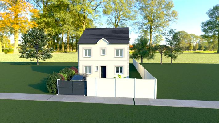 Vente terrain + maison COUBRON Seine-Saint-Denis