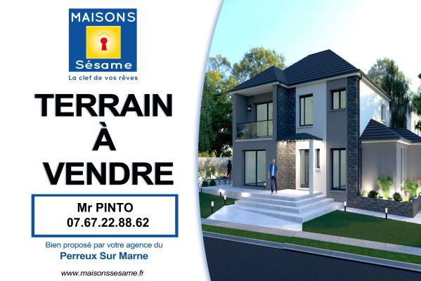 Vente terrain + maison Pontault-Combault Seine-et-Marne