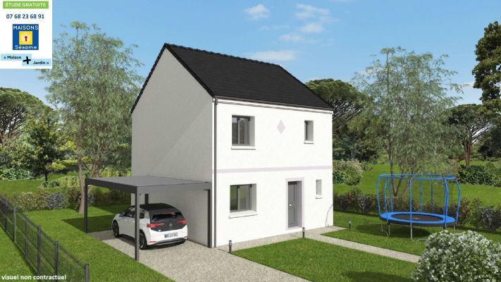 Vente terrain + maison ORMOY Essonne