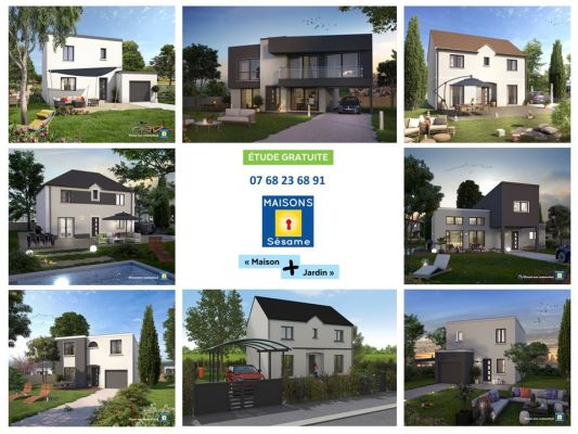 Vente terrain + maison ORMOY Essonne