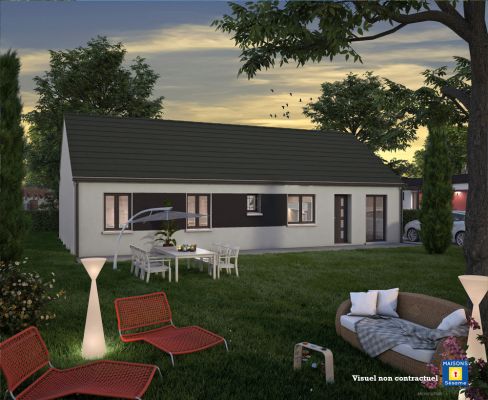 Vente terrain + maison BOURRON MARLOTTE Ain