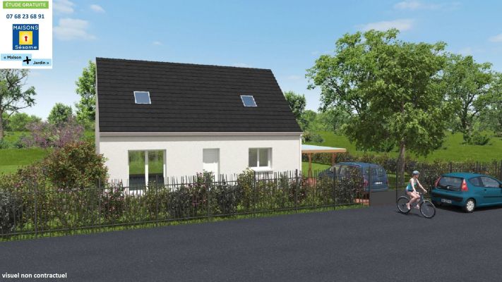 Vente terrain + maison LA FERTE ALAIS Essonne