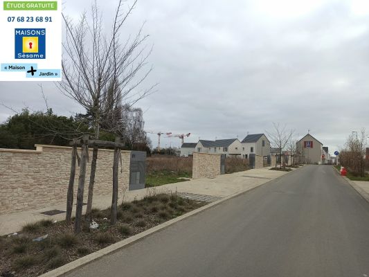 Vente terrain + maison BRUYERES LE CHATEL Essonne