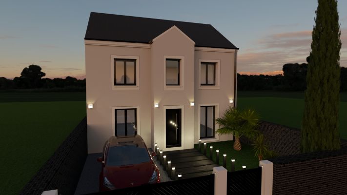 Vente terrain + maison CERGY Val-d'Oise