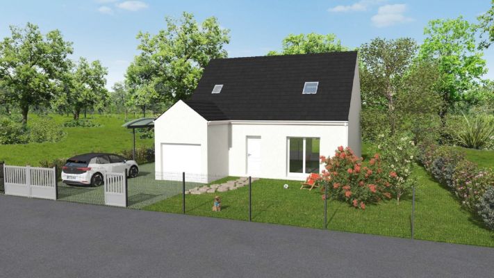 Vente terrain + maison LA FERTE ALAIS Essonne