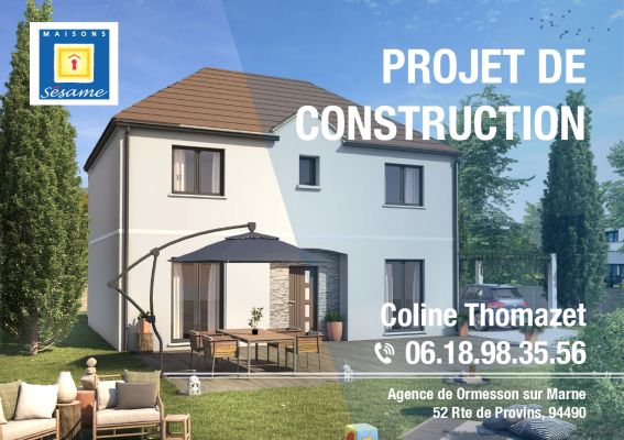 Vente terrain + maison SAINT THIBAULT DES VIGNES Seine-et-Marne