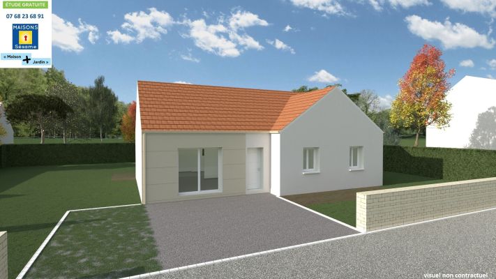 Vente terrain + maison BOUTIGNY SUR ESSONNE Essonne