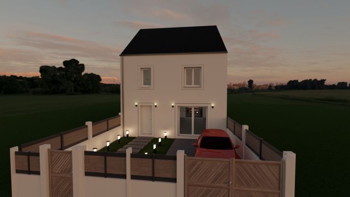 Vente terrain + maison COULOMMIERS Seine-et-Marne