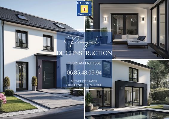 Vente terrain + maison Saint Germain Les Arpajons Essonne