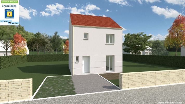 Vente terrain + maison BREUILLET Essonne