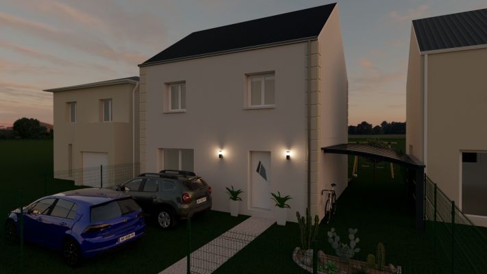 Vente terrain + maison Fresnes sur Marne Seine-et-Marne