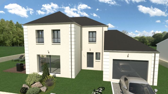 Vente terrain + maison MAY EN MULTIEN Seine-et-Marne