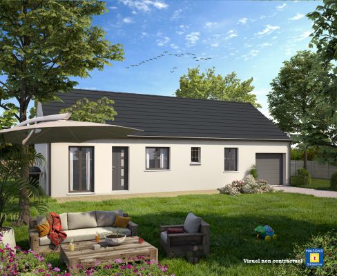 Vente terrain + maison NEMOURS Seine-et-Marne