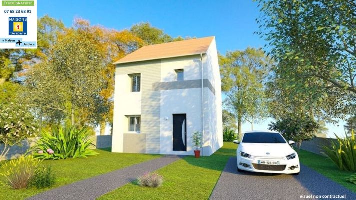 Vente terrain + maison LE PLESSIS PATE Essonne