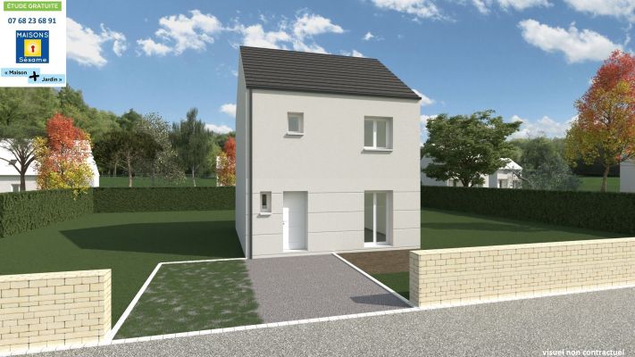 Vente terrain + maison LE PLESSIS PATE Essonne