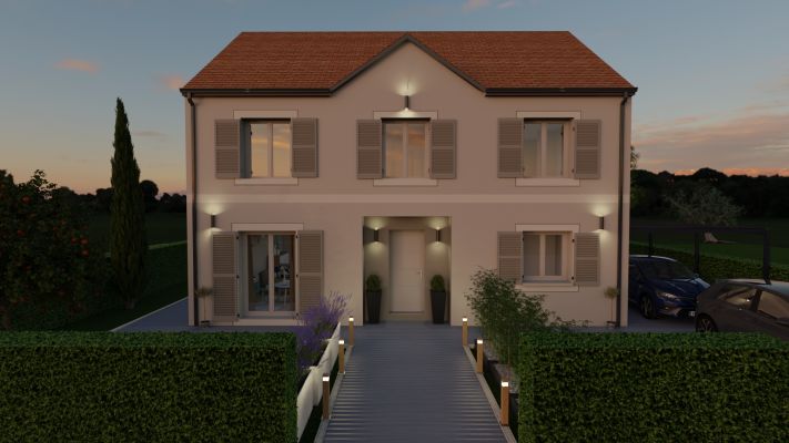 Vente terrain + maison COMPIEGNE Oise