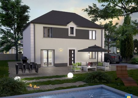 Vente terrain + maison CERGY Val-d'Oise